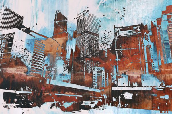 Papier peint Métropole urbaine