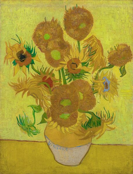 Papier peint Tournesols