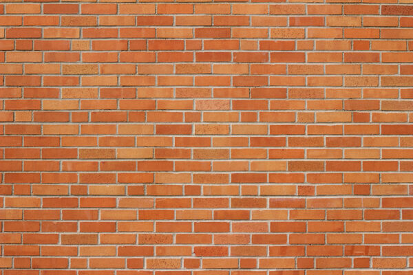 Papier peint brique rouge classique