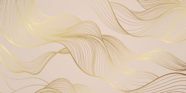 Papier peint Les vagues dorées du Danube