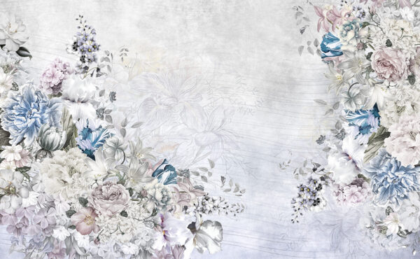 Papier peint élégance florale