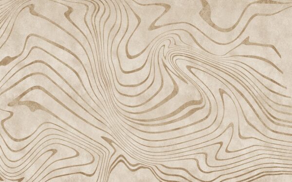 Papier peint Ondes abstraites