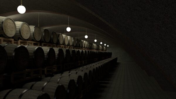 Papier peint Cave à vin 3D