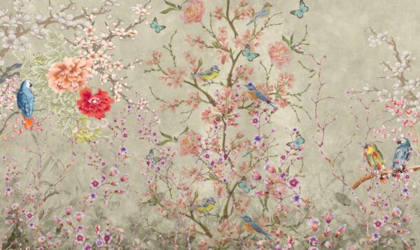 Papier peint jardin japonais