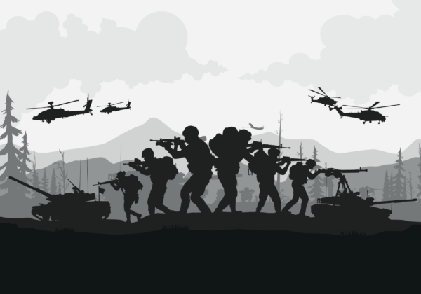Papier peint War Horizon