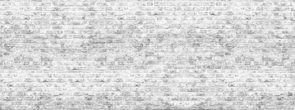 Papier peint Mur de briques blanches éclatantes