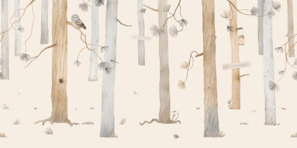 Papier peint Aventure en forêt