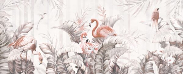 Papier peint Paradis des oiseaux