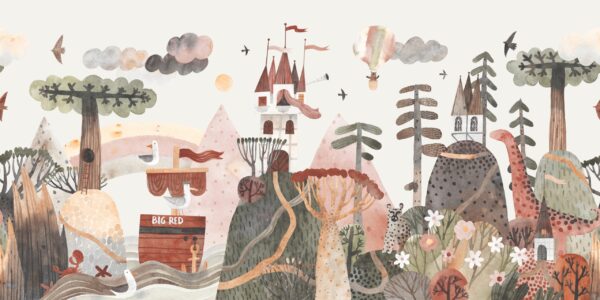 Papier peint Le Pays des Contes de Fées