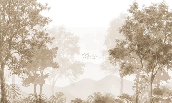 Papier peint Beige Grove