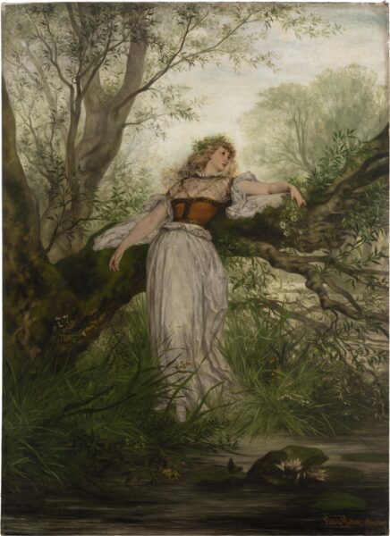 Papier peint Nymphe des forêts
