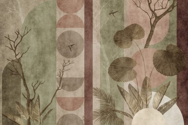 Papier peint Jardin de la Paix