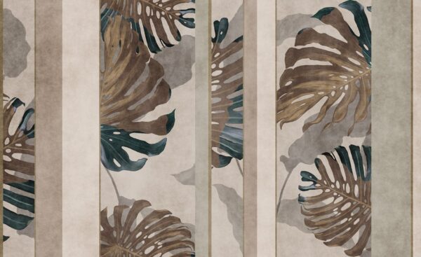 Papier peint Entre les feuilles et la lumière