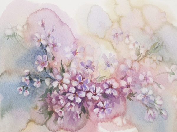 Papier peint Pastel Bloom